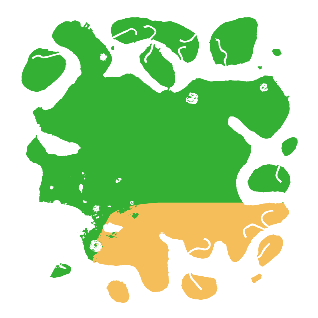 Biome Rust Map: Procedural Map, Size: 4000, Seed: 819131