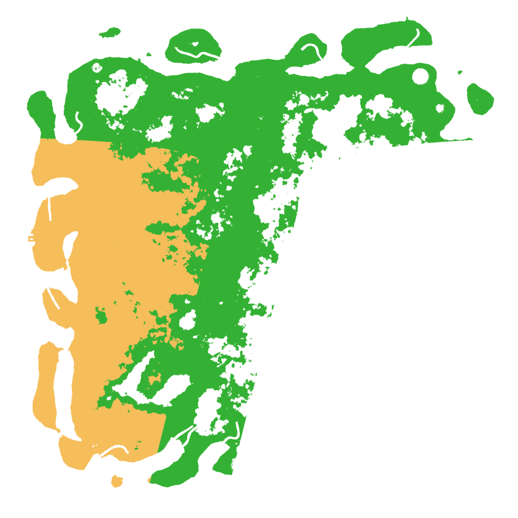 Biome Rust Map: Procedural Map, Size: 5599, Seed: 1682397524