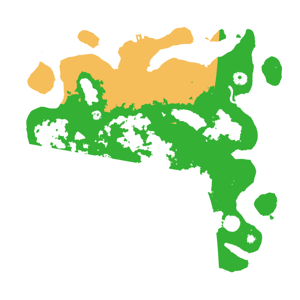 Biome Rust Map: Procedural Map, Size: 3300, Seed: 1586958412