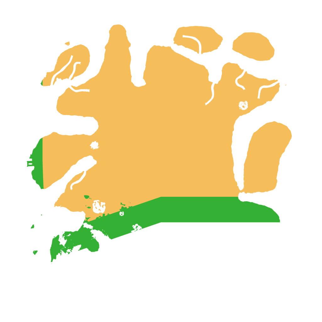 Biome Rust Map: Procedural Map, Size: 3550, Seed: 269895