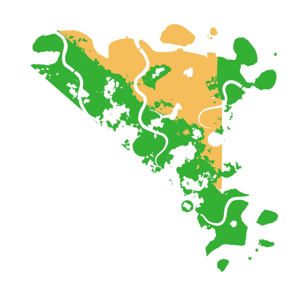 Biome Rust Map: Procedural Map, Size: 4000, Seed: 24244