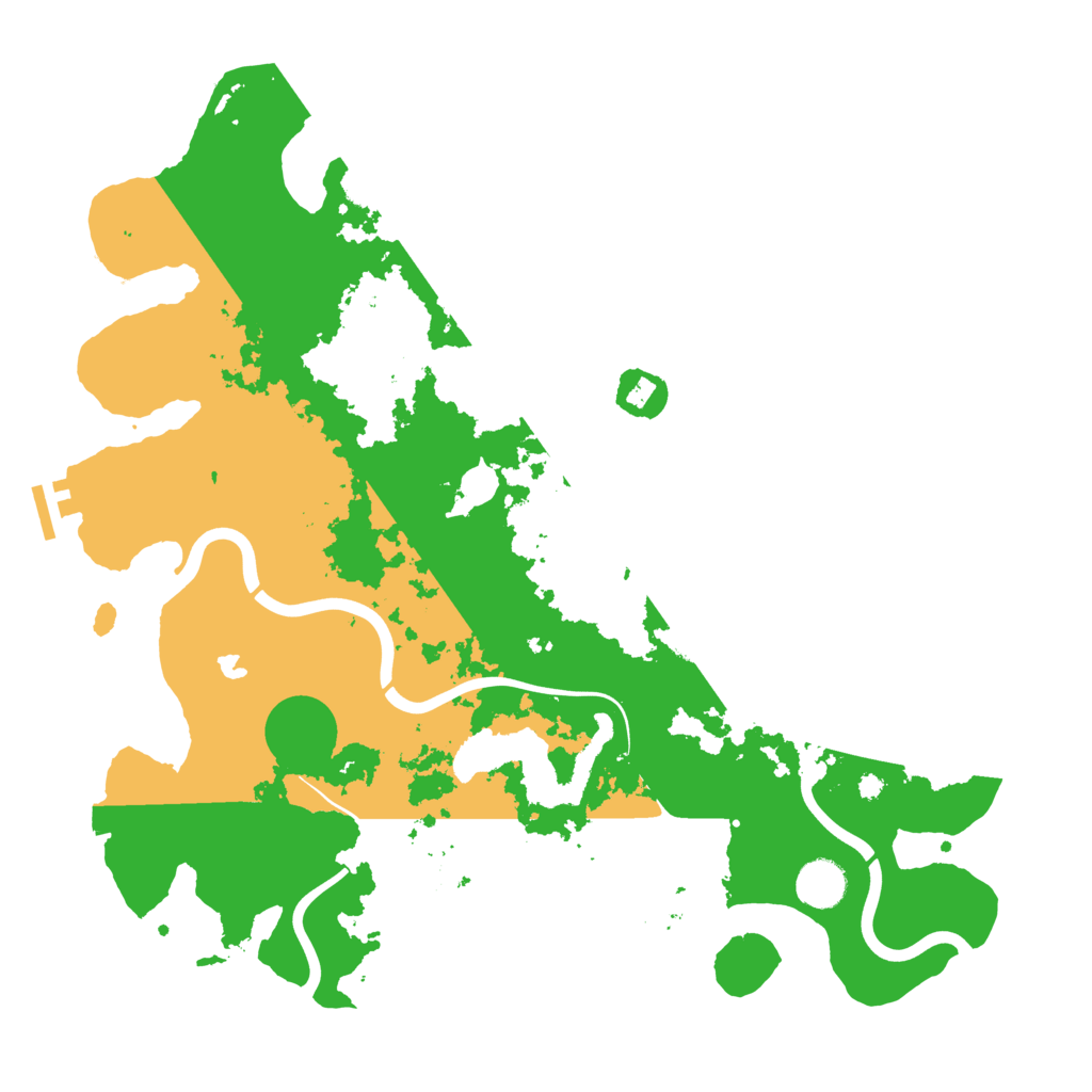 Biome Rust Map: Procedural Map, Size: 4000, Seed: 443619788