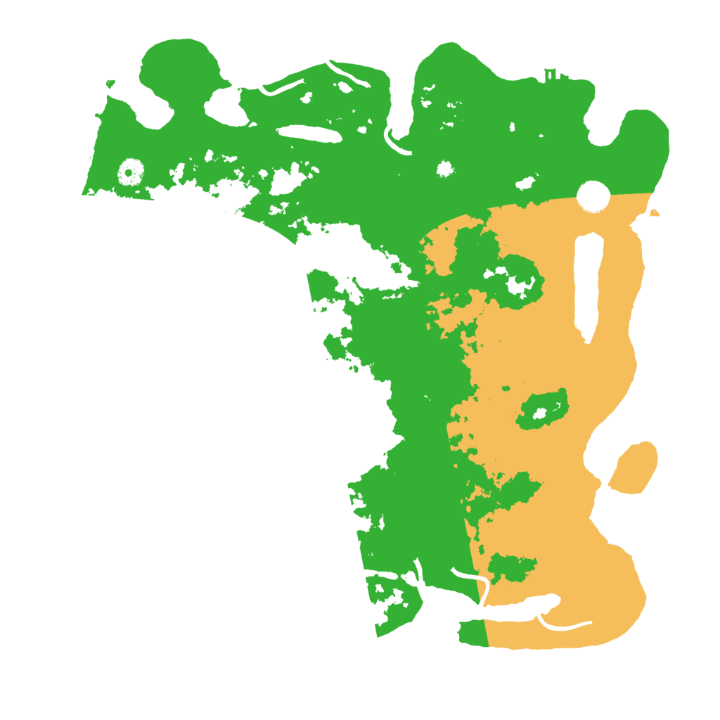 Biome Rust Map: Procedural Map, Size: 4000, Seed: 132549780