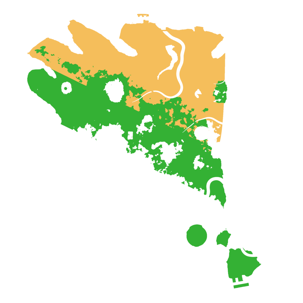 Biome Rust Map: Procedural Map, Size: 4000, Seed: 213668