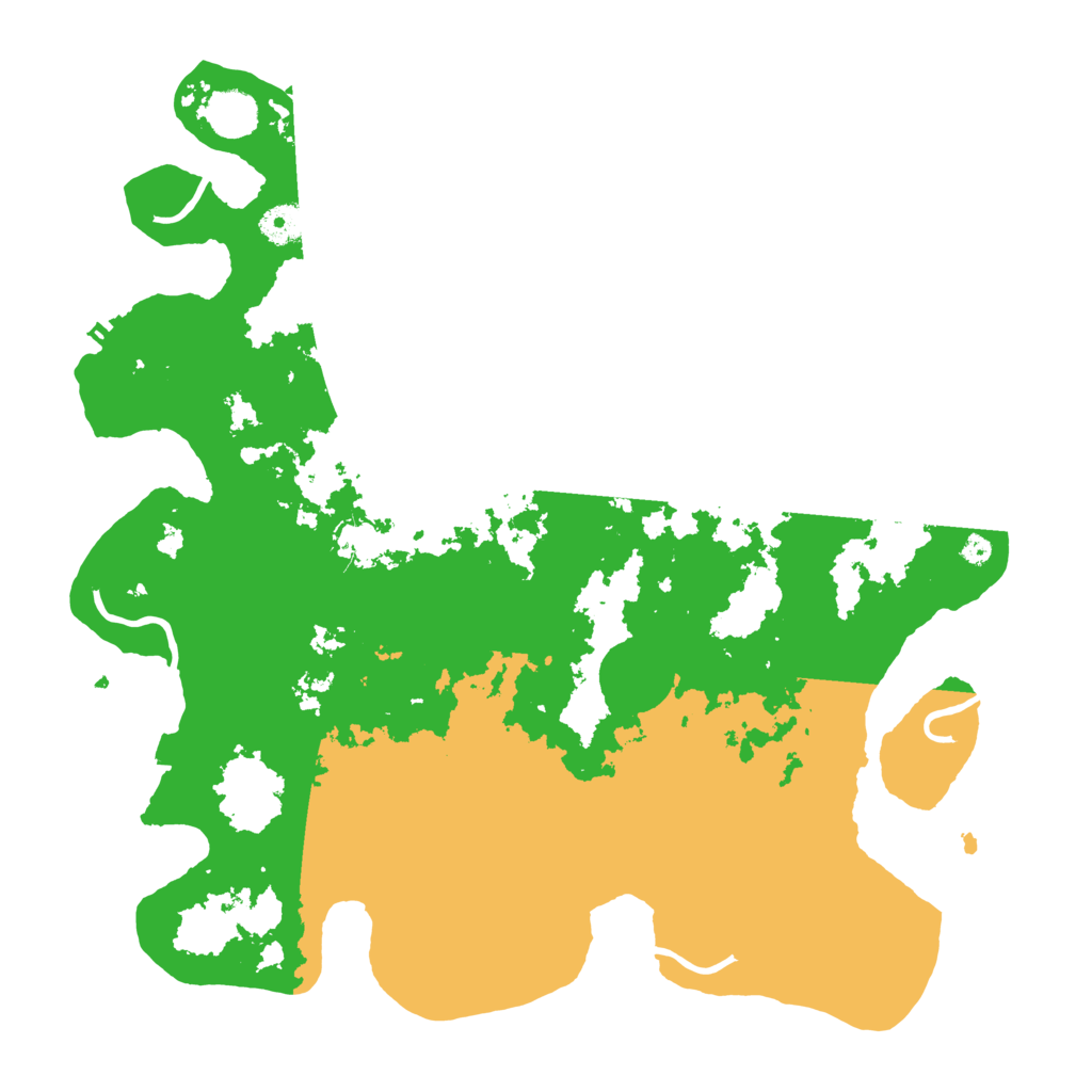 Biome Rust Map: Procedural Map, Size: 4000, Seed: 172450