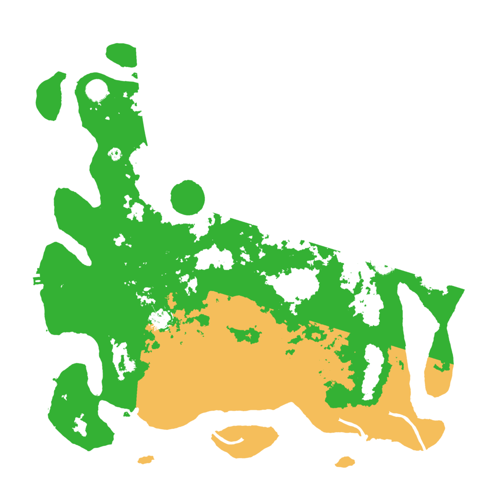 Biome Rust Map: Procedural Map, Size: 4000, Seed: 612432