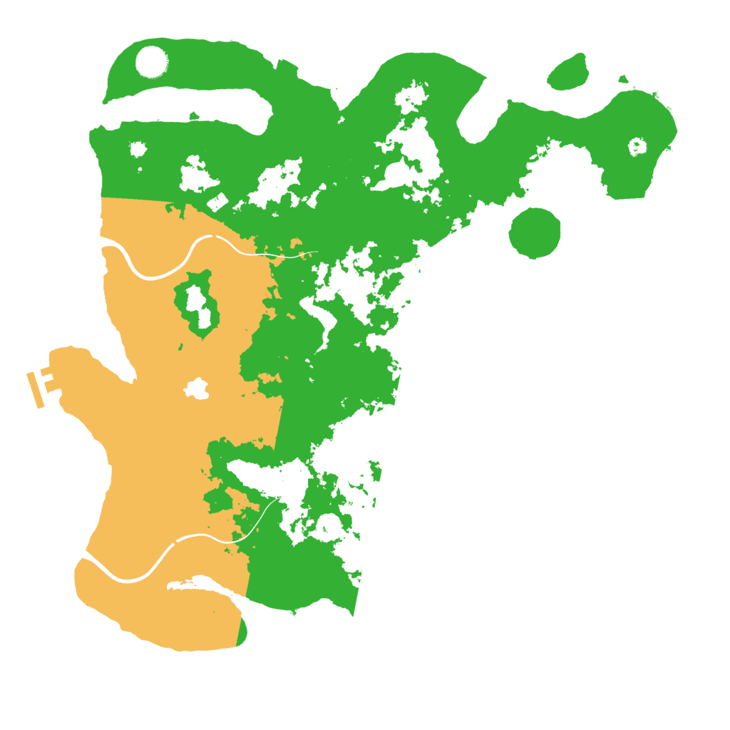 Biome Rust Map: Procedural Map, Size: 4000, Seed: 826926