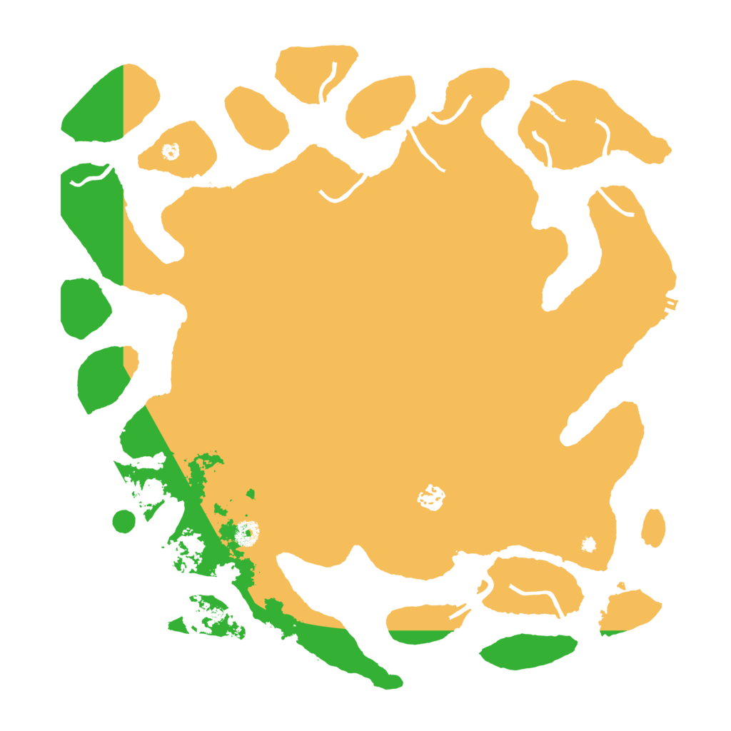 Biome Rust Map: Procedural Map, Size: 4250, Seed: 224142909