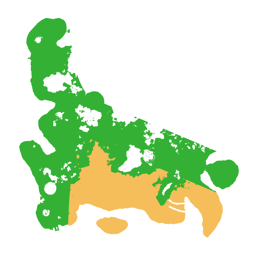 Biome Rust Map: Procedural Map, Size: 3700, Seed: 5365656