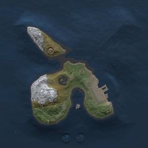 Thumbnail Rust Map: Procedural Map, Size: 1500, Seed: 2022, 4 Monuments