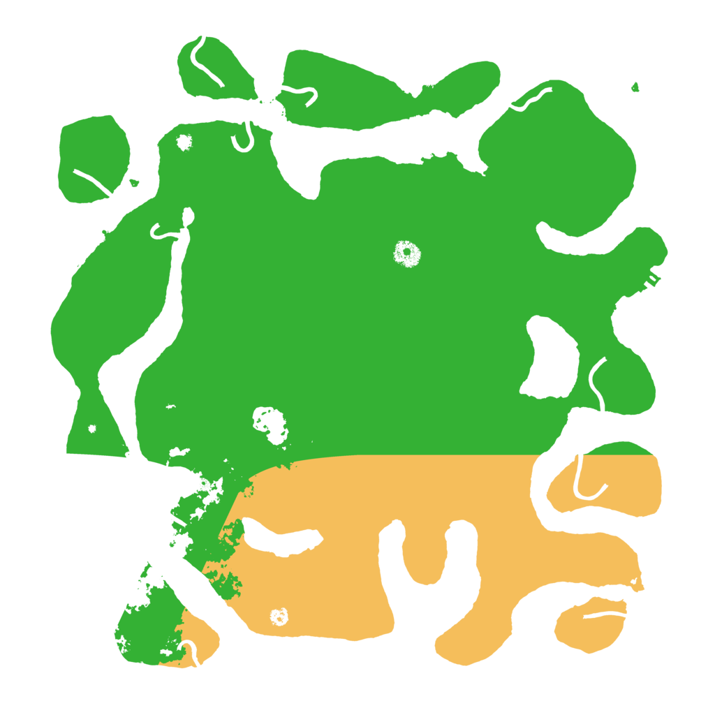 Biome Rust Map: Procedural Map, Size: 4000, Seed: 678034