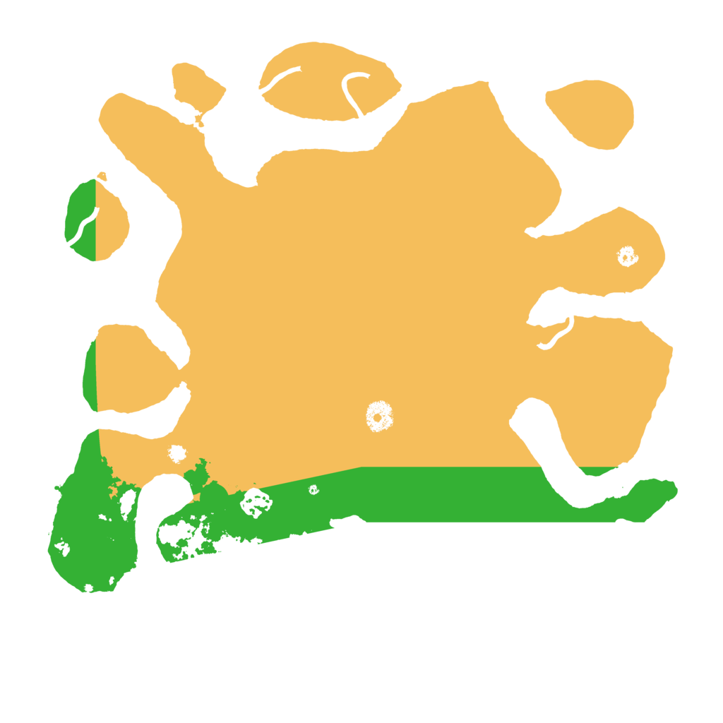 Biome Rust Map: Procedural Map, Size: 3700, Seed: 1553516