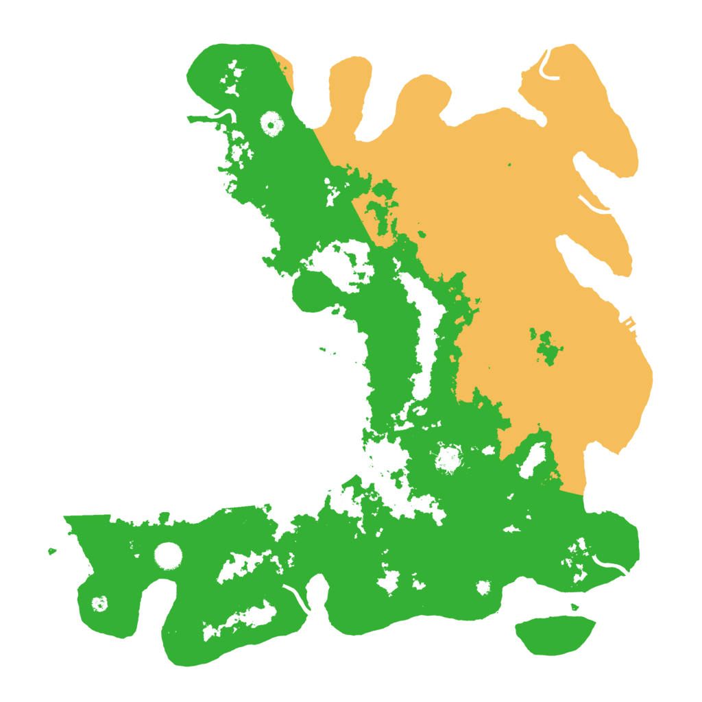 Biome Rust Map: Procedural Map, Size: 4500, Seed: 8533129