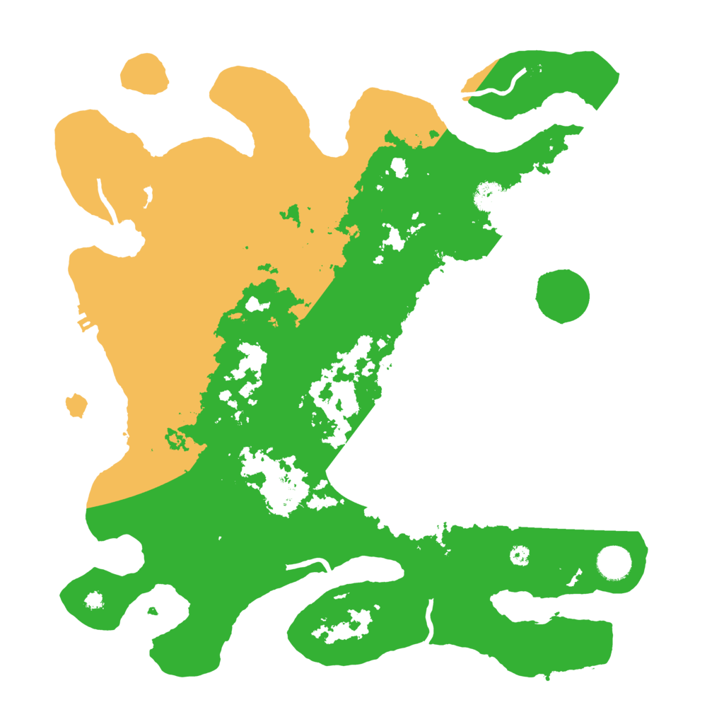 Biome Rust Map: Procedural Map, Size: 3700, Seed: 2220693