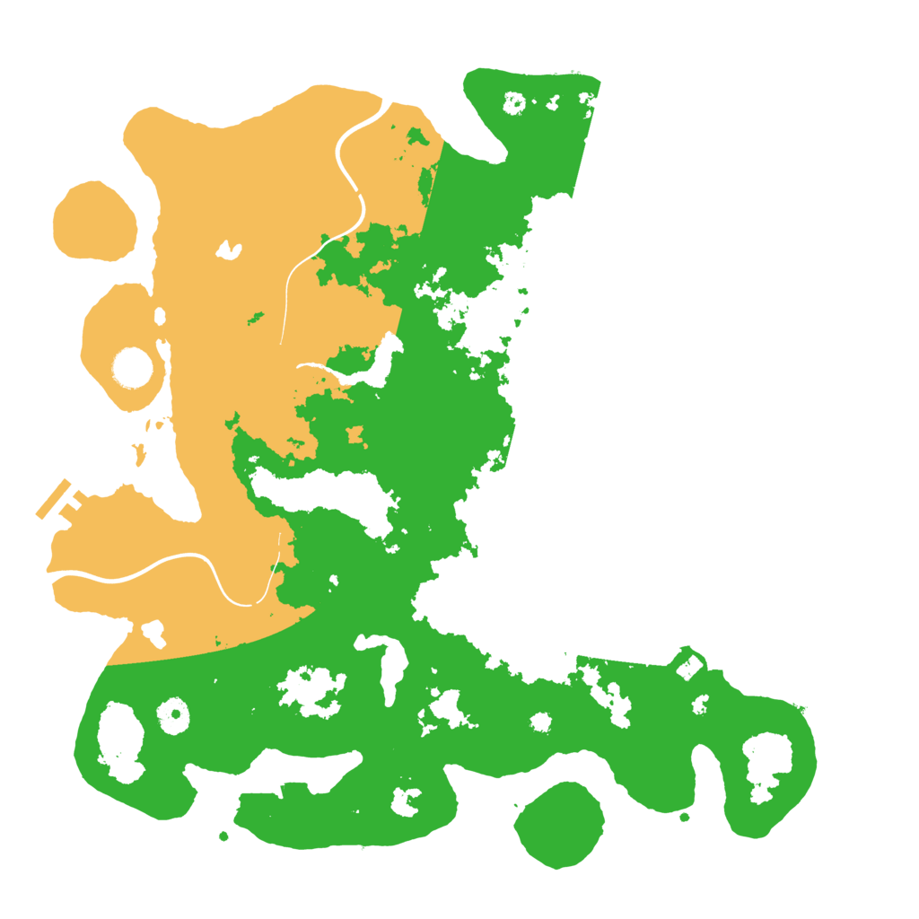 Biome Rust Map: Procedural Map, Size: 4000, Seed: 415051
