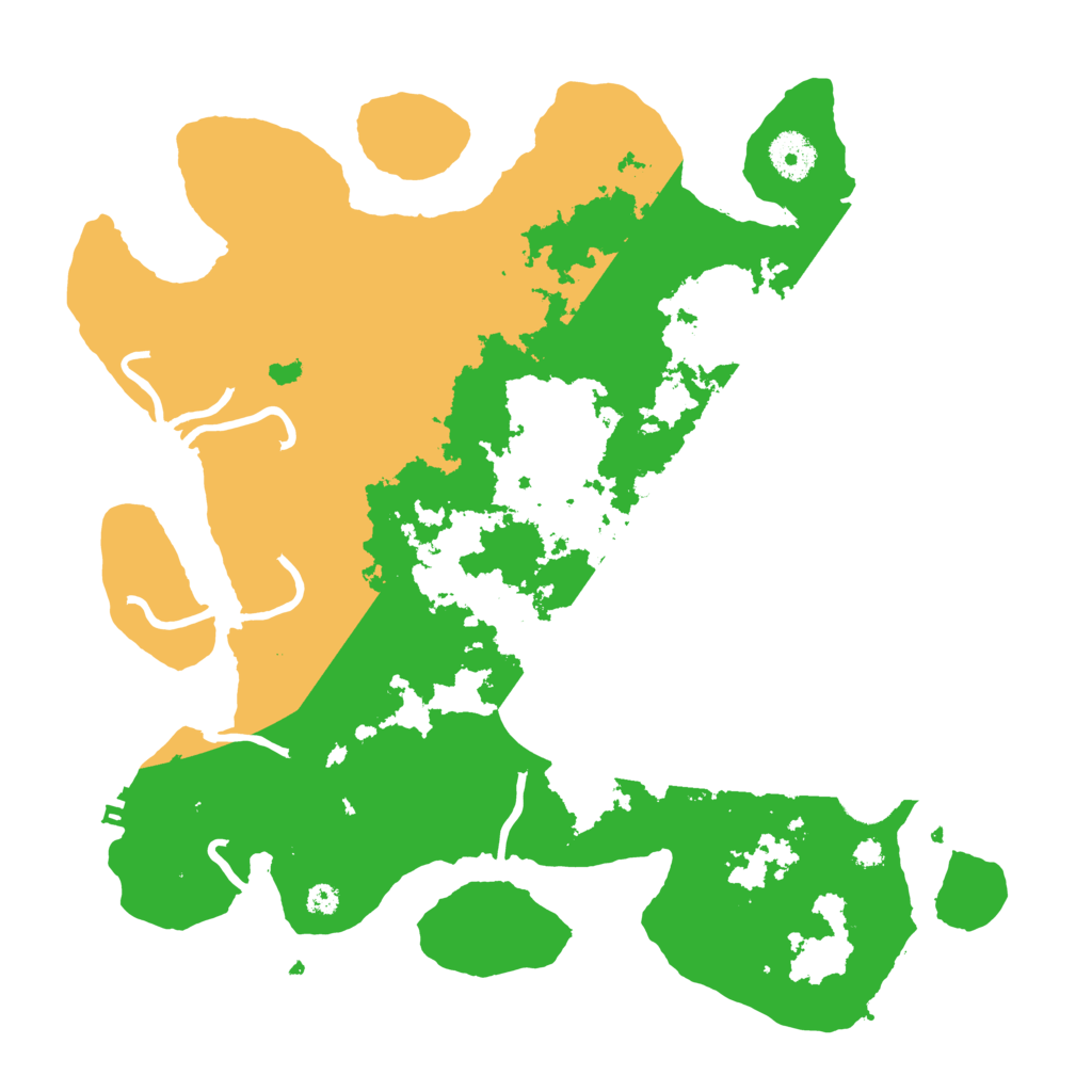 Biome Rust Map: Procedural Map, Size: 3550, Seed: 16780