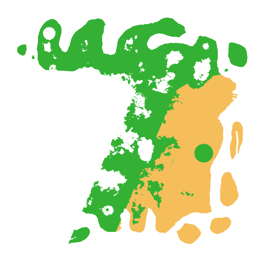 Biome Rust Map: Procedural Map, Size: 3700, Seed: 3370891