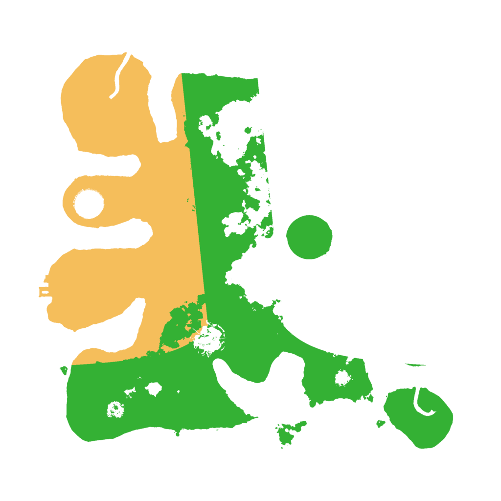 Biome Rust Map: Procedural Map, Size: 3000, Seed: 536448618