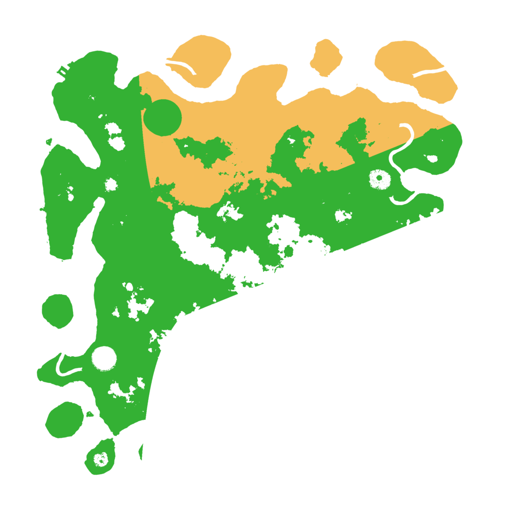 Biome Rust Map: Procedural Map, Size: 3700, Seed: 6364350