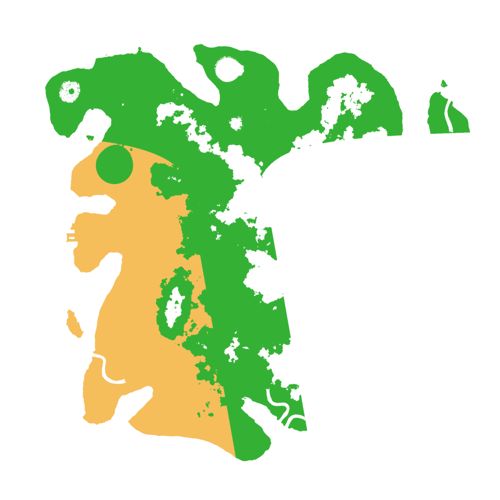 Biome Rust Map: Procedural Map, Size: 3550, Seed: 173176
