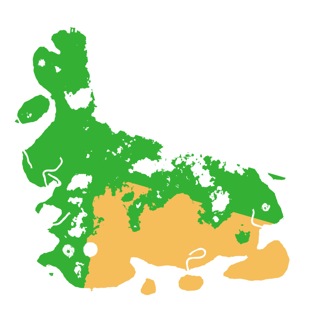 Biome Rust Map: Procedural Map, Size: 4000, Seed: 288587