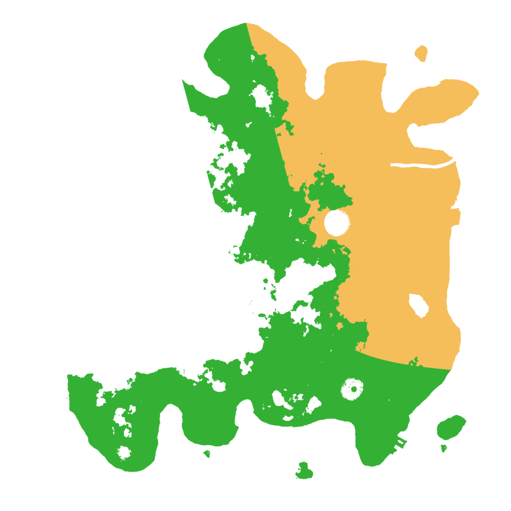 Biome Rust Map: Procedural Map, Size: 3550, Seed: 276482