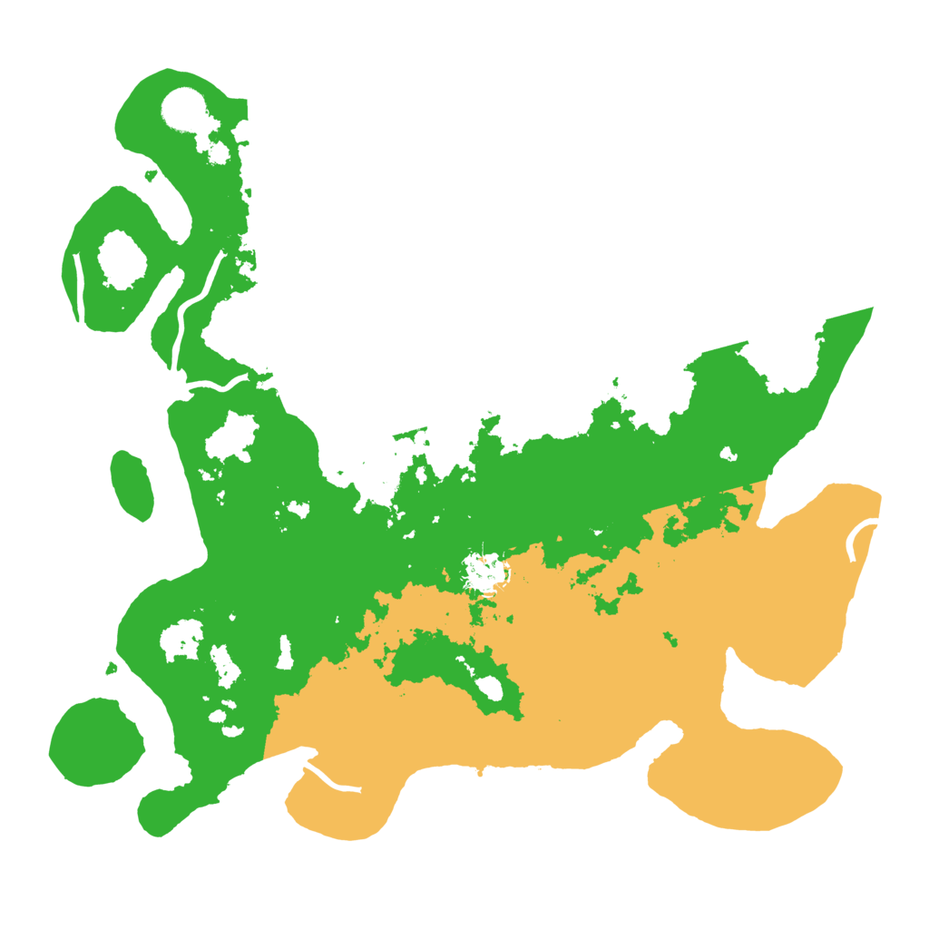 Biome Rust Map: Procedural Map, Size: 3700, Seed: 326098