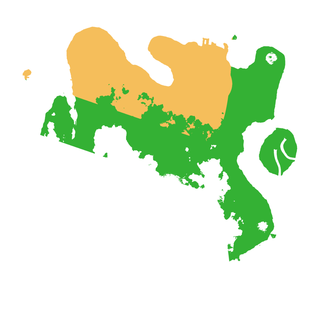 Biome Rust Map: Procedural Map, Size: 3000, Seed: 653891