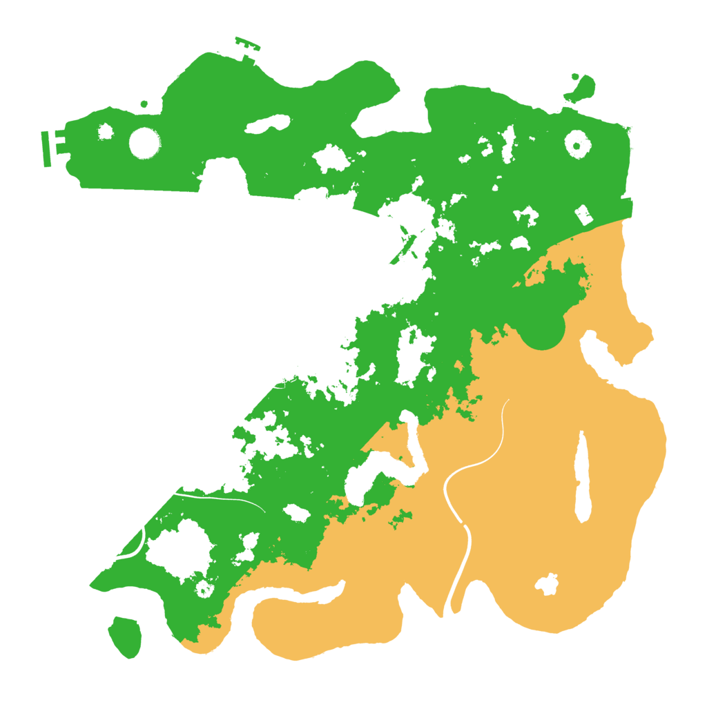 Biome Rust Map: Procedural Map, Size: 4000, Seed: 914030