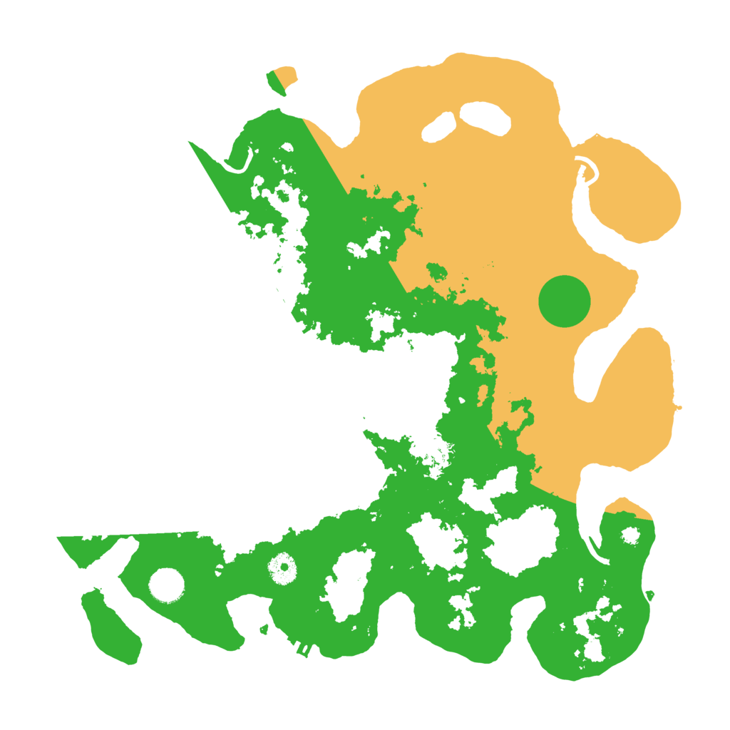 Biome Rust Map: Procedural Map, Size: 3700, Seed: 3159859