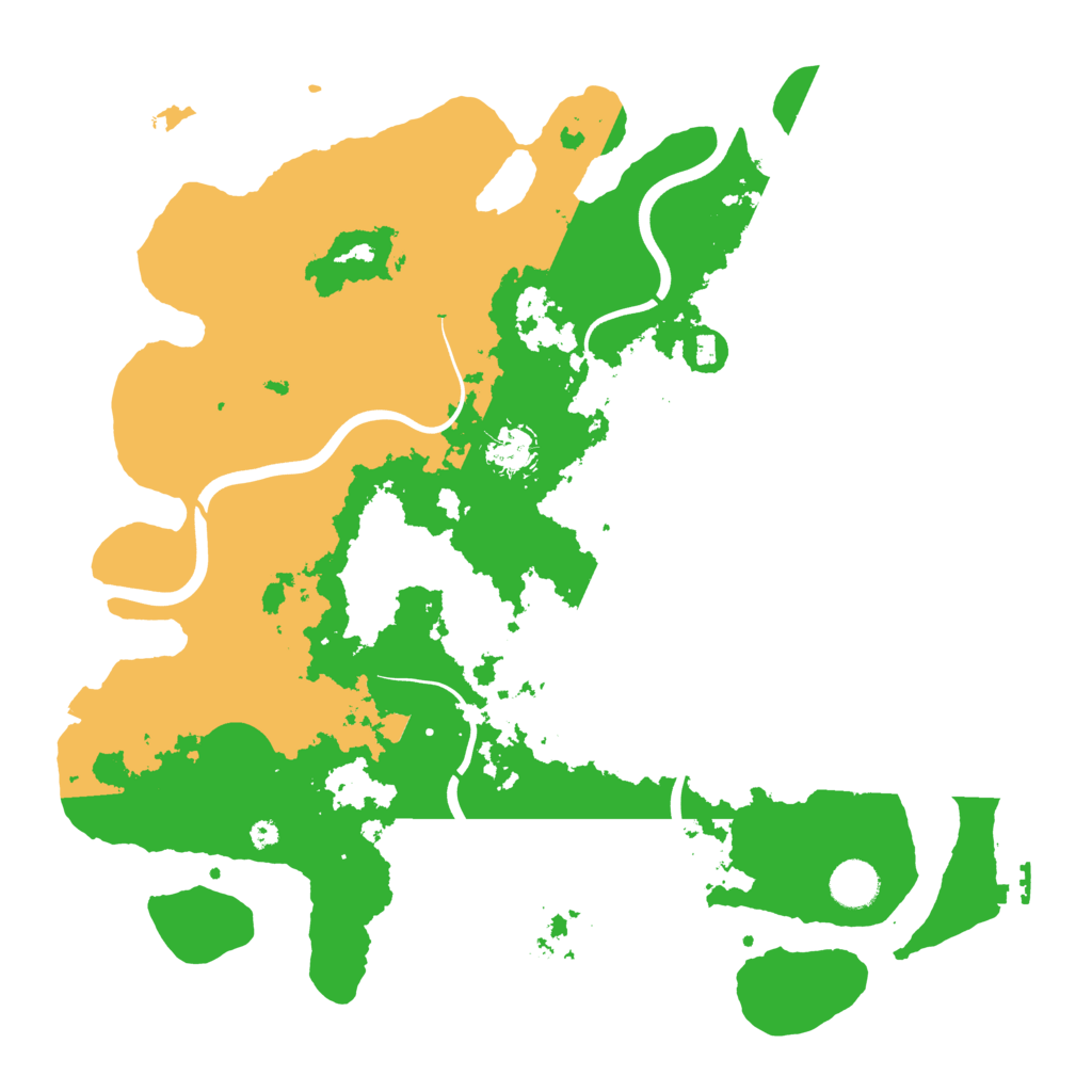 Biome Rust Map: Procedural Map, Size: 3950, Seed: 1526043573