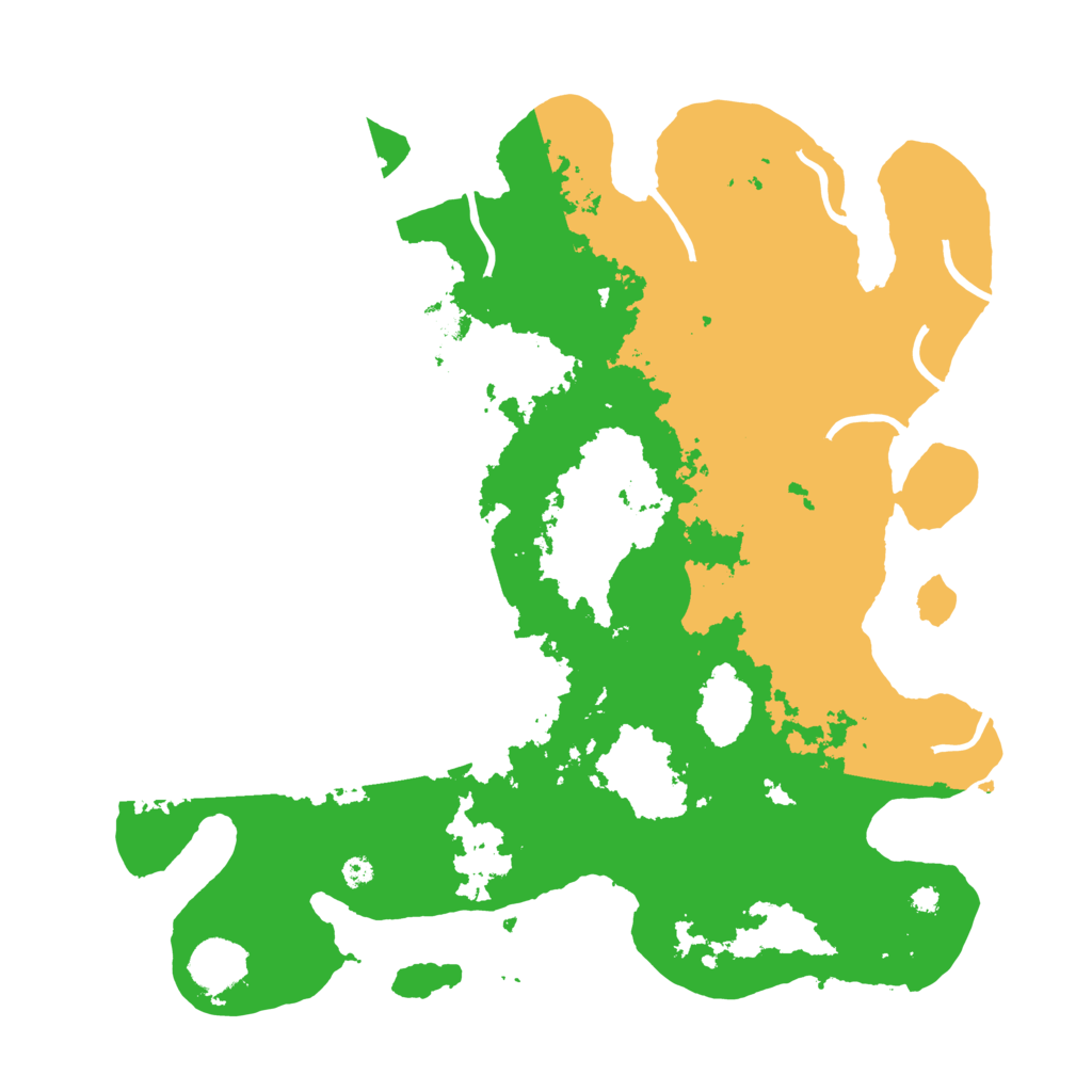 Biome Rust Map: Procedural Map, Size: 3700, Seed: 5973487