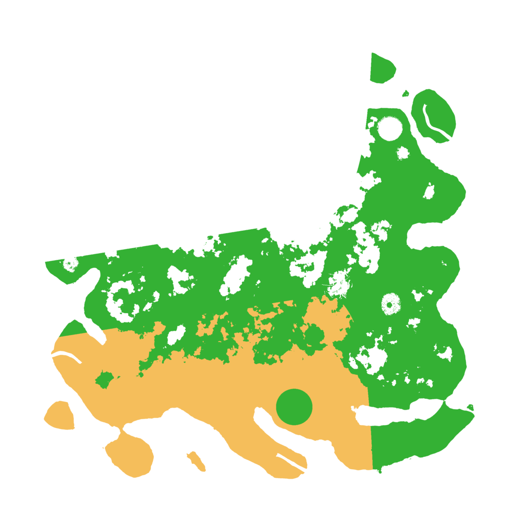 Biome Rust Map: Procedural Map, Size: 3700, Seed: 2846133