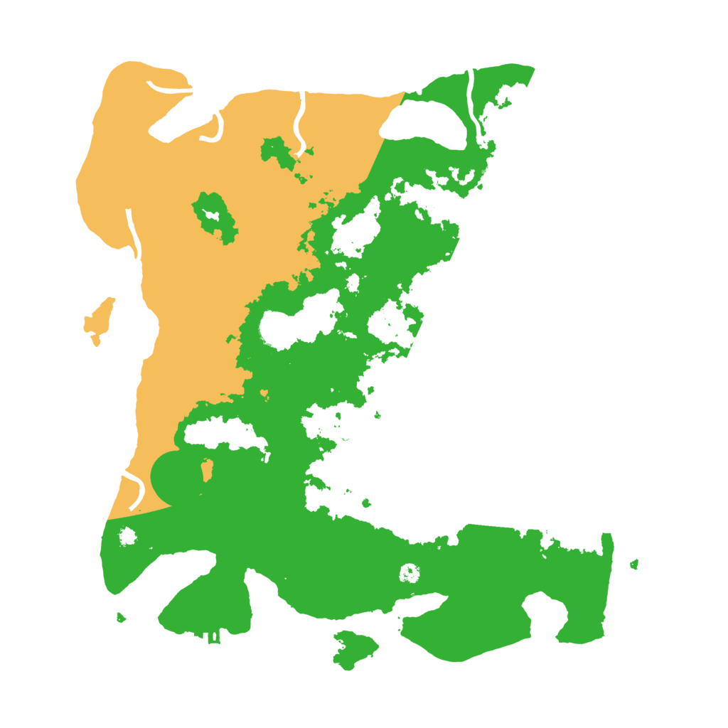 Biome Rust Map: Procedural Map, Size: 3700, Seed: 3472863