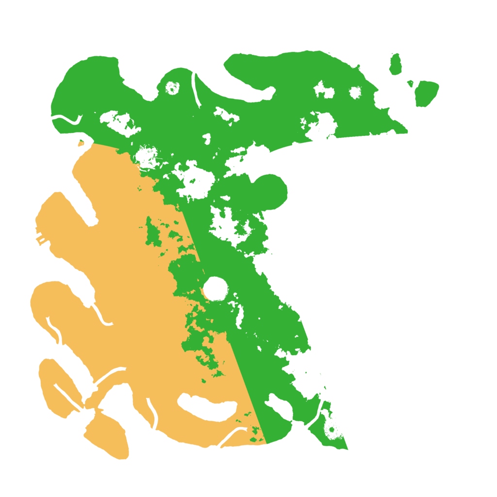 Biome Rust Map: Procedural Map, Size: 3700, Seed: 2698847