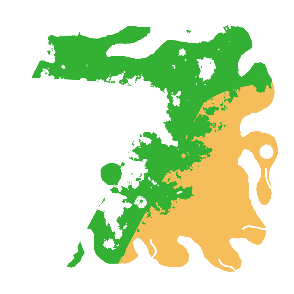 Biome Rust Map: Procedural Map, Size: 3700, Seed: 5574741