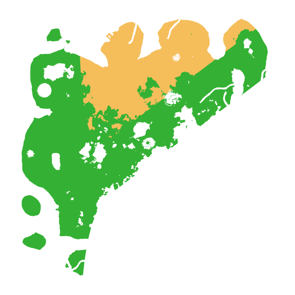 Biome Rust Map: Procedural Map, Size: 3700, Seed: 5456332