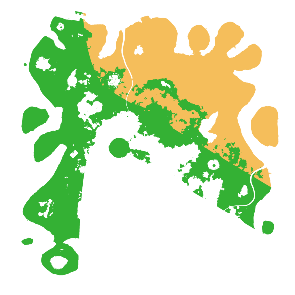 Biome Rust Map: Procedural Map, Size: 4000, Seed: 471178