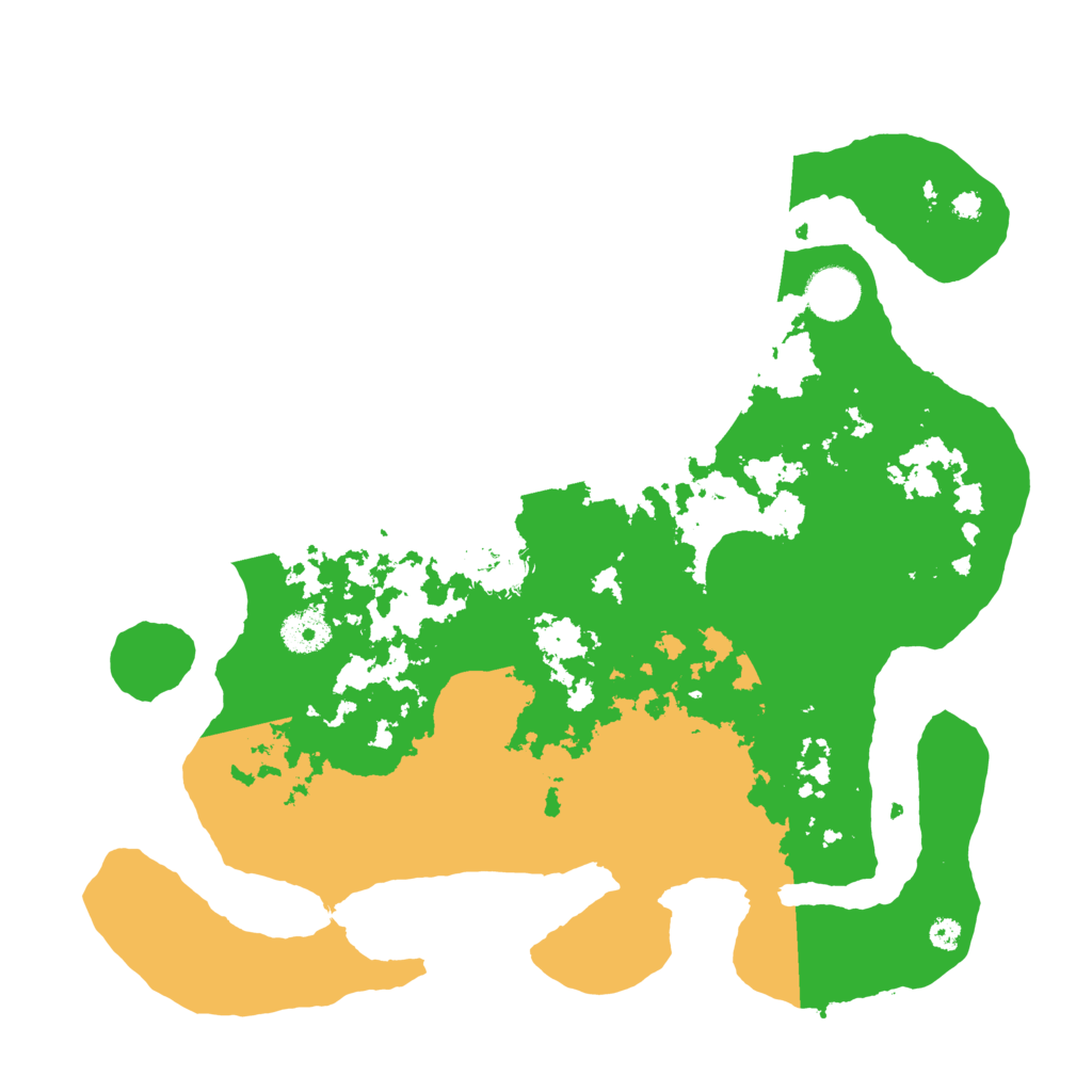 Biome Rust Map: Procedural Map, Size: 3550, Seed: 402611