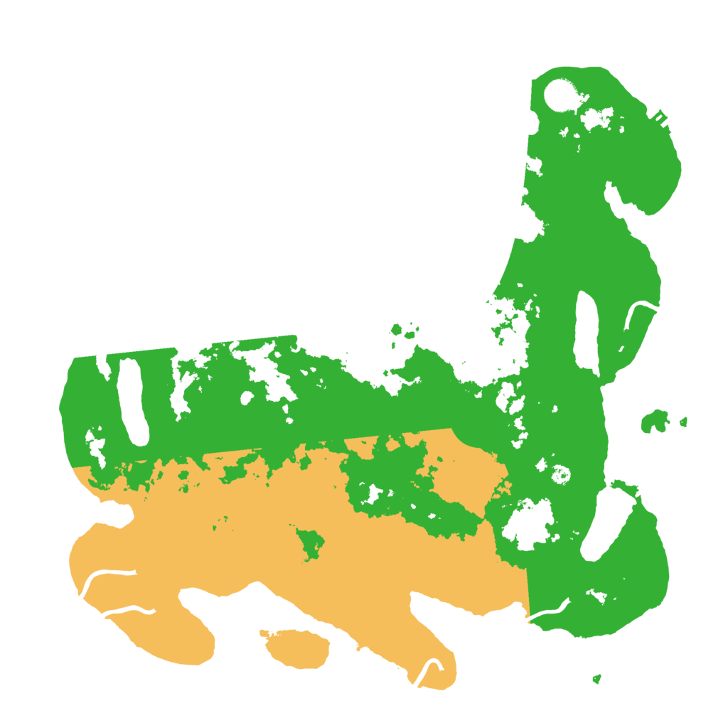 Biome Rust Map: Procedural Map, Size: 3950, Seed: 1944709040