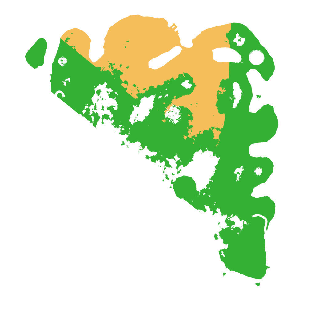 Biome Rust Map: Procedural Map, Size: 3700, Seed: 5845643