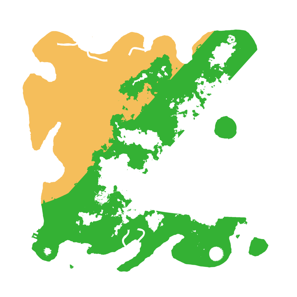 Biome Rust Map: Procedural Map, Size: 3700, Seed: 5388749