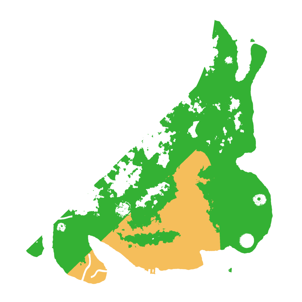 Biome Rust Map: Procedural Map, Size: 3700, Seed: 3862880