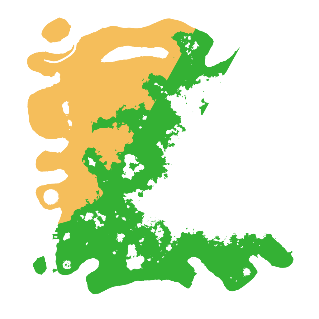 Biome Rust Map: Procedural Map, Size: 3700, Seed: 4083572