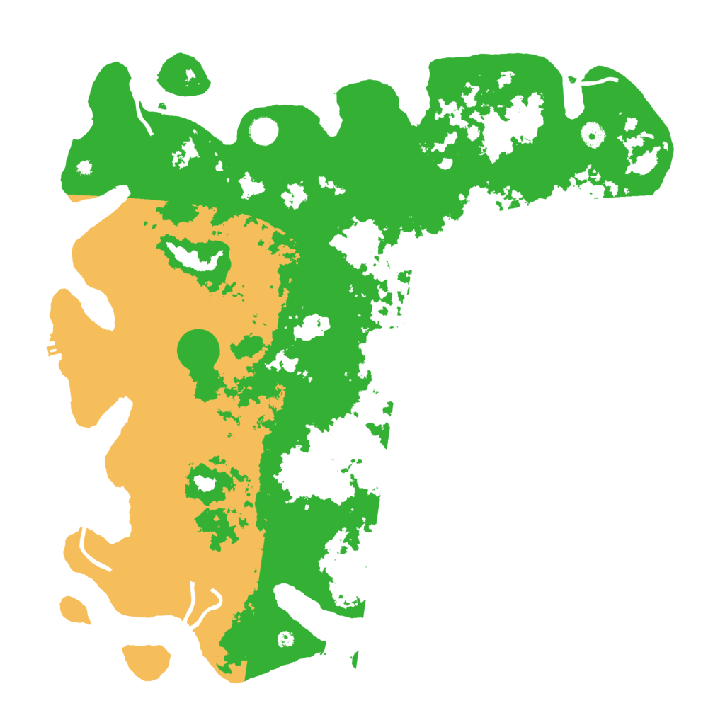 Biome Rust Map: Procedural Map, Size: 4500, Seed: 1444