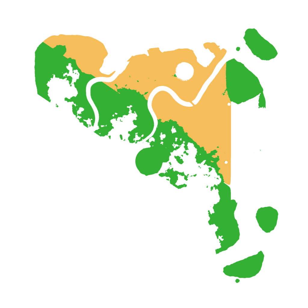 Biome Rust Map: Procedural Map, Size: 3000, Seed: 826908