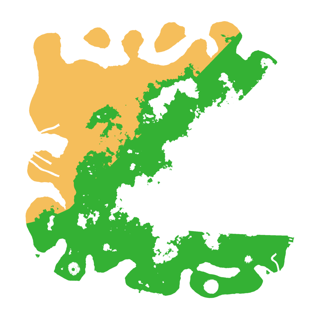Biome Rust Map: Procedural Map, Size: 4000, Seed: 635020