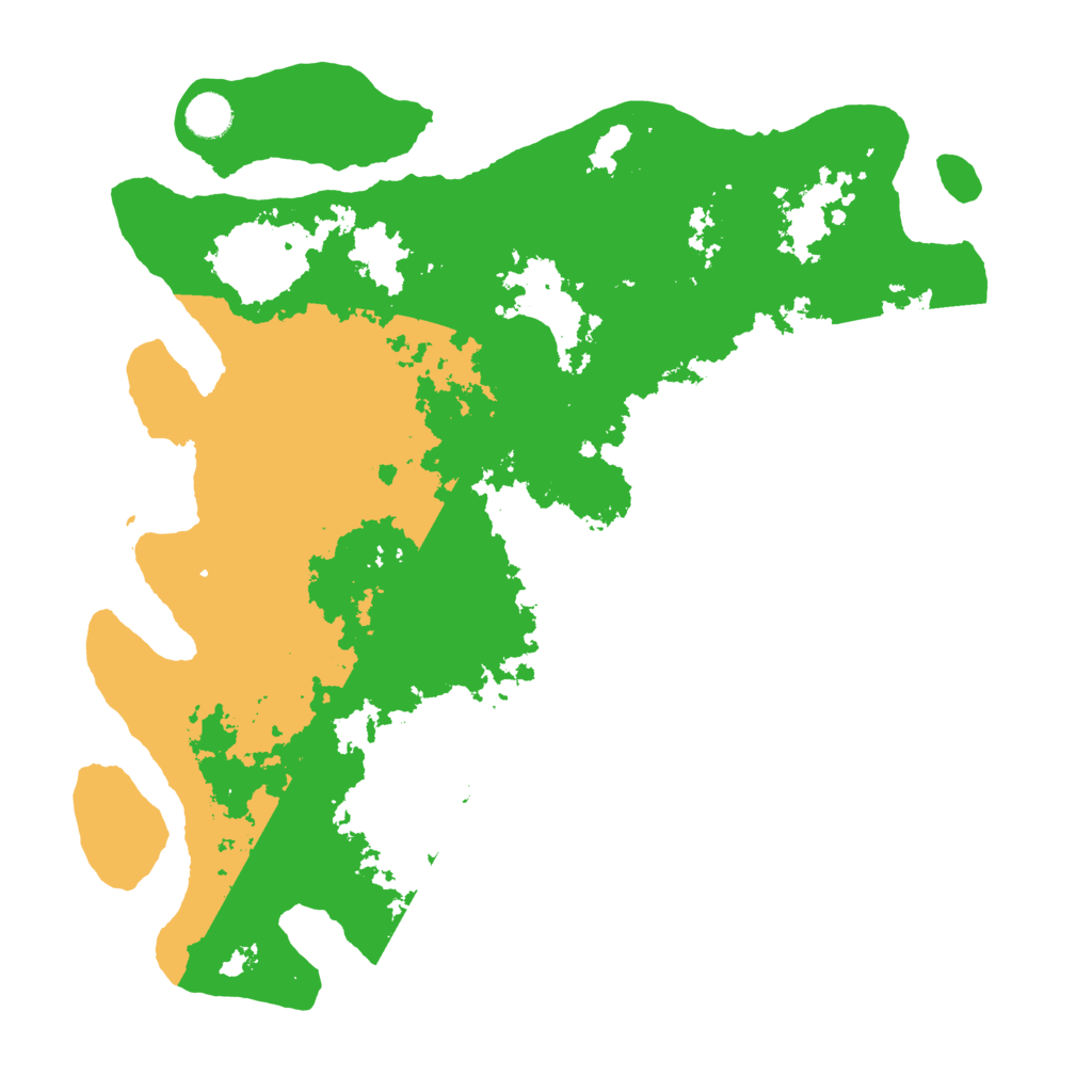 Biome Rust Map: Barren, Size: 4200, Seed: 712372