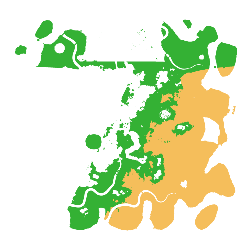 Biome Rust Map: Procedural Map, Size: 4300, Seed: 480064093
