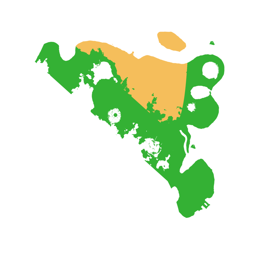 Biome Rust Map: Procedural Map, Size: 2801, Seed: 763414373